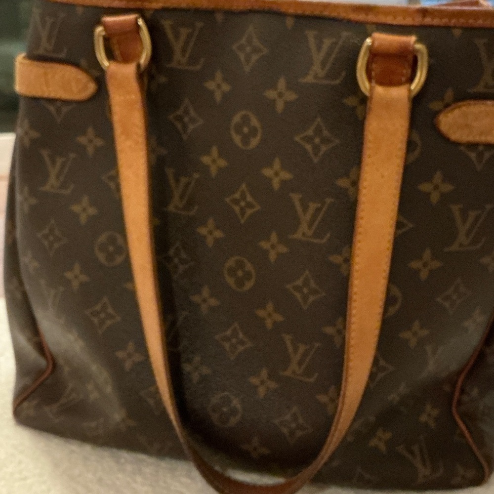 Louis Vuitton Dark Brown Monogram Tote